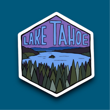 Load image into Gallery viewer, Lake Tahoe, California- Hexagon Sticker