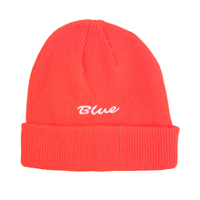 Load image into Gallery viewer, "Blue" Cuff Beanie, Red