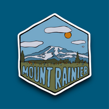 Load image into Gallery viewer, Mount Rainier, Washington- Hexagon Sticker