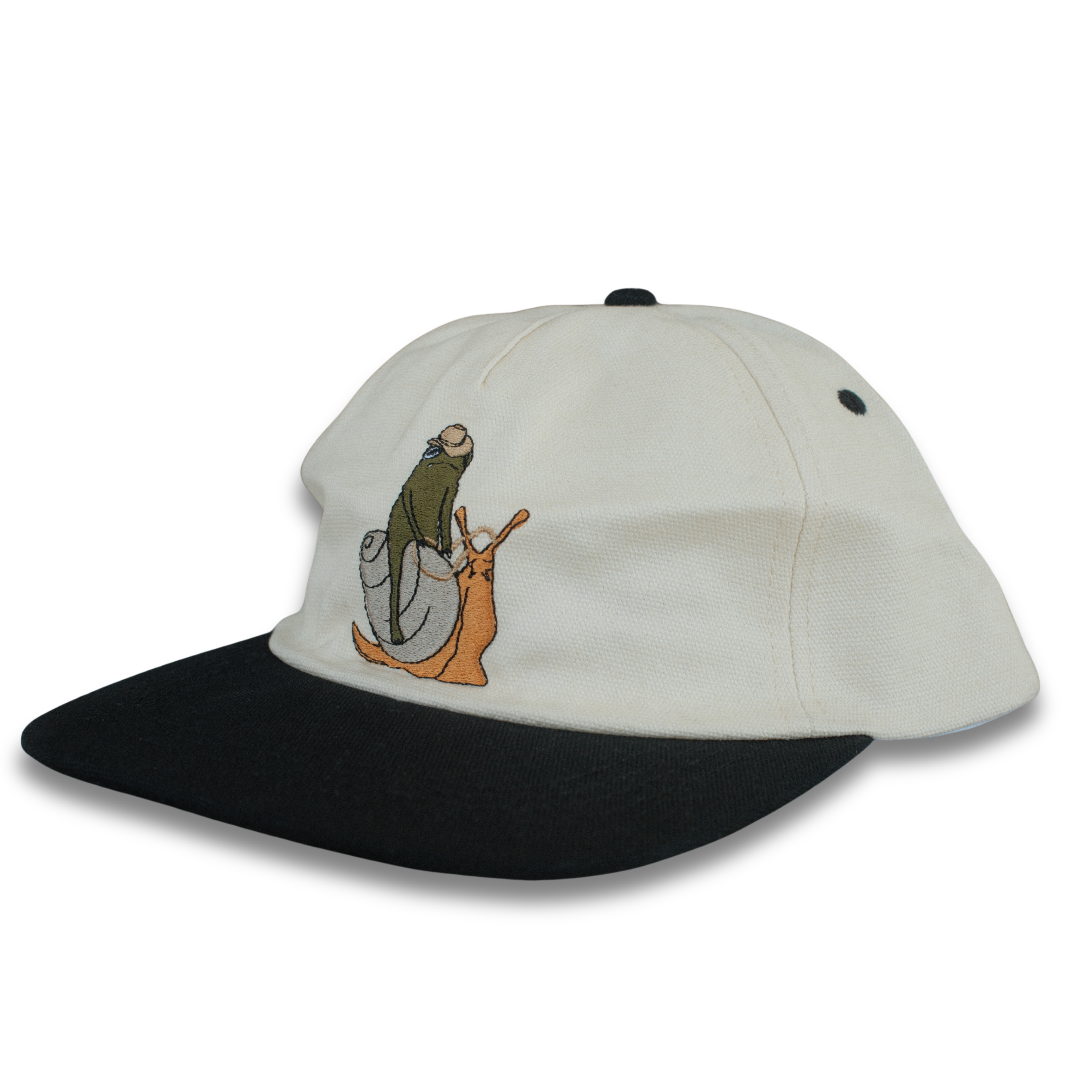 Frog Ridin' A Snail Hat – Blue Bison Apparel