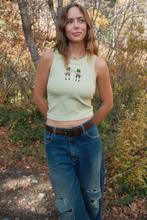 Load image into Gallery viewer, Oktoberfest Frogs Tank - Green