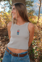 Load image into Gallery viewer, Utah Utes Frog Tank - Gray