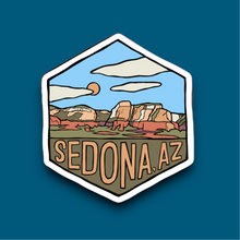 Load image into Gallery viewer, Sedona, Arizona- Hexagon Sticker