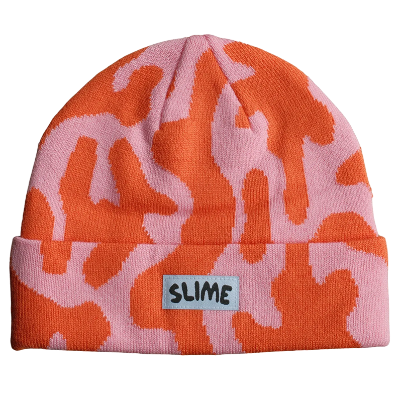 帽子 ENDLESSMADE Slime logo beanie Slime Beanie – Blue Bison Apparel