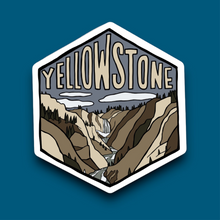Load image into Gallery viewer, Yellowstone National Park- Hexagon Sticker