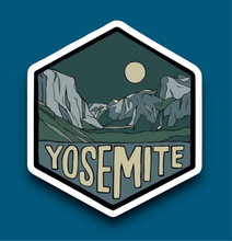 Load image into Gallery viewer, Yosemite National Park, California- Hexagon Sticker