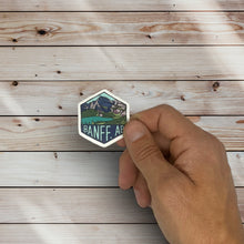 Load image into Gallery viewer, Banff National Park, Alberta, Canada- Hexagon Sticker