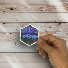 Load image into Gallery viewer, Lake Tahoe, California- Hexagon Sticker