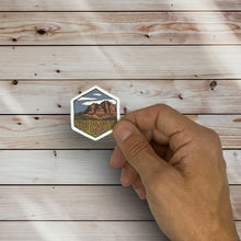 Load image into Gallery viewer, Red Castle, Utah- Hexagon Sticker