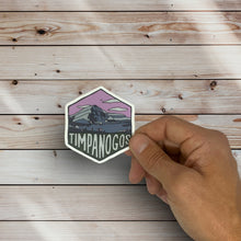 Load image into Gallery viewer, Mount Timpanogos, Utah- Hexagon Sticker