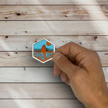 Load image into Gallery viewer, Capitol Reef National Park, Utah- Hexagon Sticker
