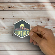 Load image into Gallery viewer, Mount Hood, Oregon- Hexagon Sticker