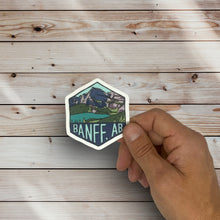 Load image into Gallery viewer, Banff National Park, Alberta, Canada- Hexagon Sticker