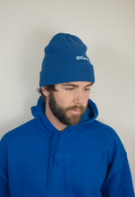 Load image into Gallery viewer, "Blue" Cuff Beanie, Blue