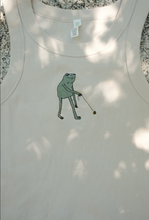 Load image into Gallery viewer, Frog Walkin' a Bee Tank- Bone