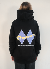 Load image into Gallery viewer, Diamonds are a Girls Best Friend Hoodie