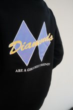 Load image into Gallery viewer, Diamonds are a Girls Best Friend Hoodie