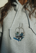 Load image into Gallery viewer, Ski Lift Frog Hoodie