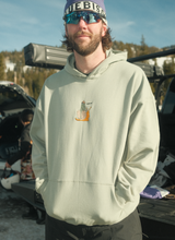 Load image into Gallery viewer, Frog Ridin' a Snail Hoodie