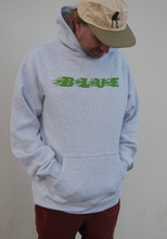 Load image into Gallery viewer, BLUE Flame Hoodie - Heather Gray