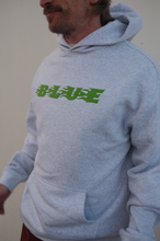 Load image into Gallery viewer, BLUE Flame Hoodie - Heather Gray