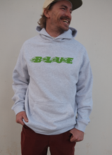 Load image into Gallery viewer, BLUE Flame Hoodie - Heather Gray