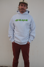 Load image into Gallery viewer, BLUE Flame Hoodie - Heather Gray