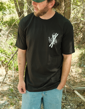 Load image into Gallery viewer, Ski Club Tee, Black