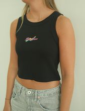 Load image into Gallery viewer, Retro Logo Tank - Black