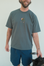 Load image into Gallery viewer, Hiker Frog Tee - Navy