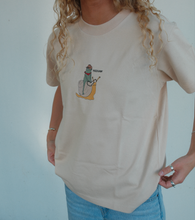 Load image into Gallery viewer, Frog Ridin' Snail Tee