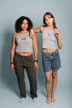 Load image into Gallery viewer, Hiker Frog Tank- Stone Gray