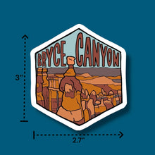 Load image into Gallery viewer, Bryce Canyon National Park, Utah- Hexagon Sticker