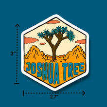 Load image into Gallery viewer, Joshua Tree National Park, California- Hexagon Sticker