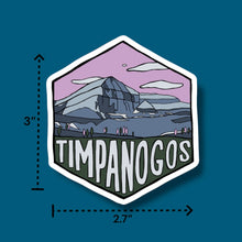 Load image into Gallery viewer, Mount Timpanogos, Utah- Hexagon Sticker