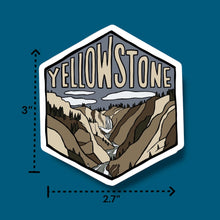 Load image into Gallery viewer, Yellowstone National Park- Hexagon Sticker