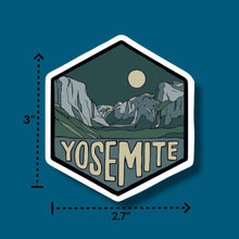 Load image into Gallery viewer, Yosemite National Park, California- Hexagon Sticker