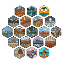 Load image into Gallery viewer, Yosemite National Park California Hexagon Sticker