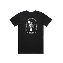 Load image into Gallery viewer, Board Club Tee, Black