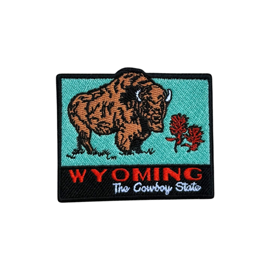 Wyoming State Series Patch