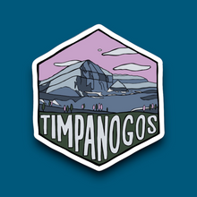 Load image into Gallery viewer, Mount Timpanogos, Utah- Hexagon Sticker
