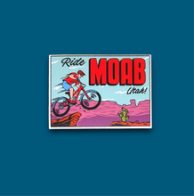 Load image into Gallery viewer, Ride Moab Utah Sticker
