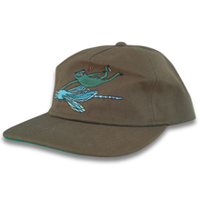 Load image into Gallery viewer, Dragon Fly Ridin Frog Hat - Green
