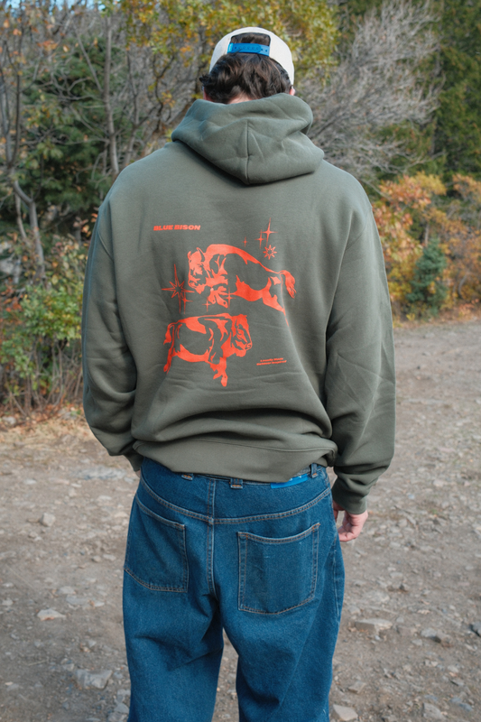 Dreamscape Hoodie in Green