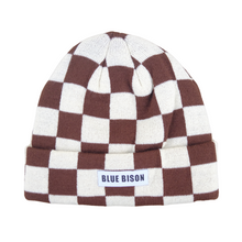 Load image into Gallery viewer, Checkered Browns Cuff Beanie
