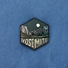 Load image into Gallery viewer, Yosemite National Park, California Embroidered Hexagon Patch
