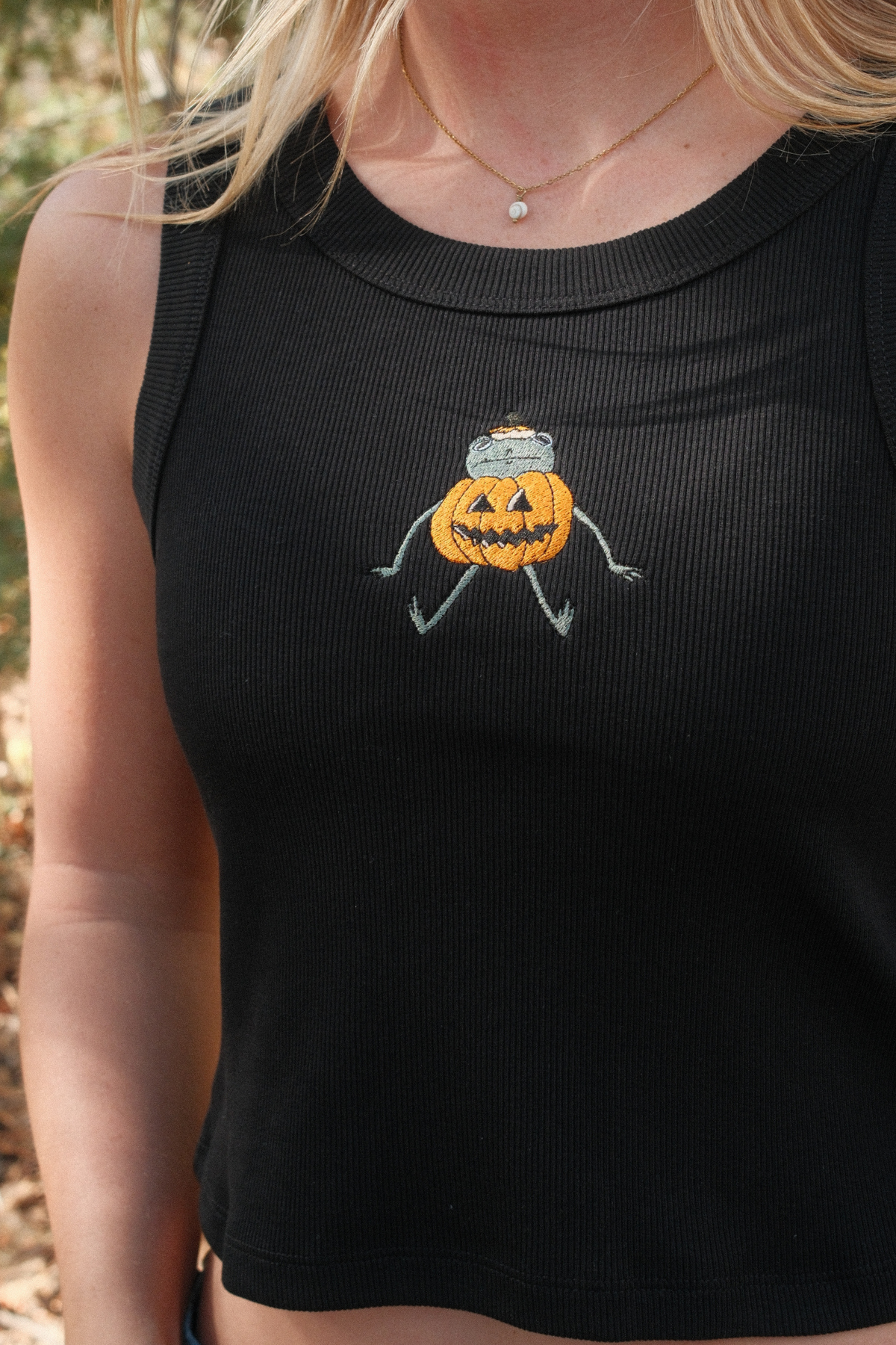 Pumpkin Frog Tank