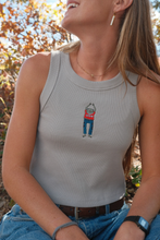 Load image into Gallery viewer, Utah Utes Frog Tank - Gray
