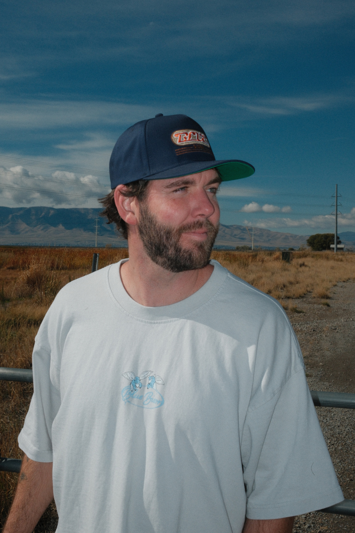 Blue Bison Badge Hat - Navy