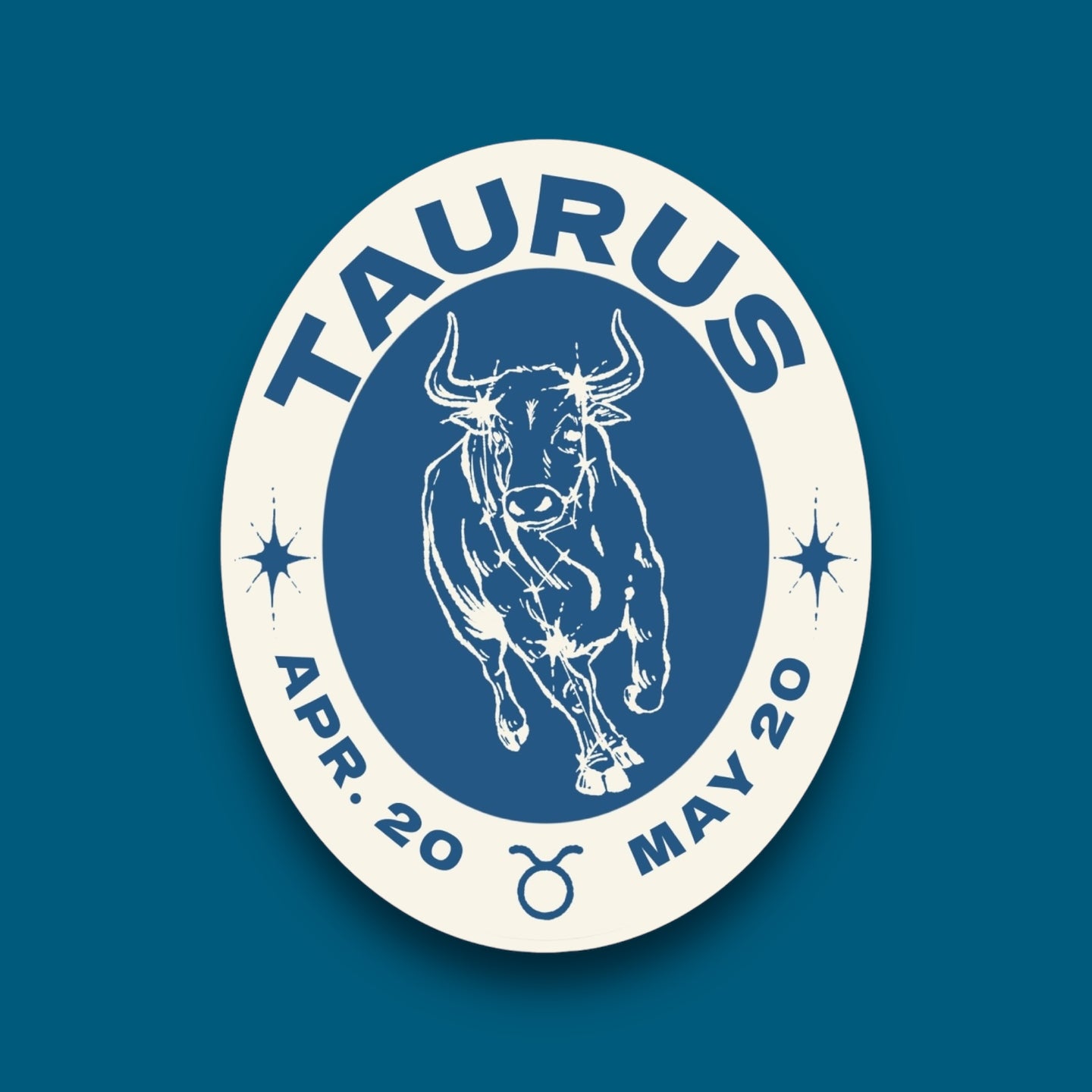Taurus Zodiac Sticker